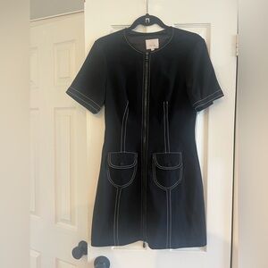 Cinq à Sept Cinq Caroline Zippered Sheath Dress